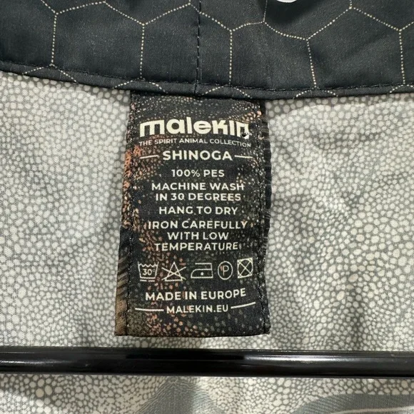 MalekinWear SHINOGA Death's Head Hawk Moth art kimono robe short spirit kaftan - Picture 3 of 6